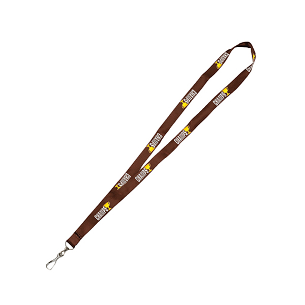 062MicroWeaveSmoothDyeSublimationLanyards-Brown