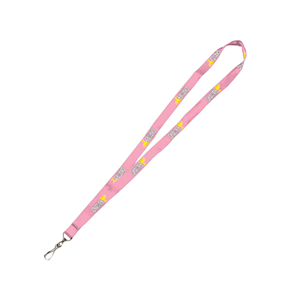 062MicroWeaveSmoothDyeSublimationLanyards-Pink