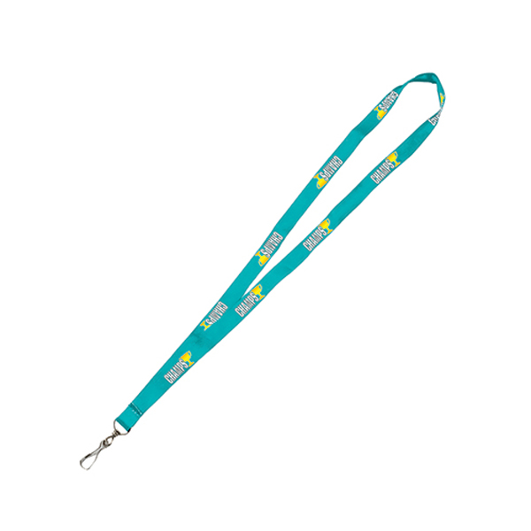 062MicroWeaveSmoothDyeSublimationLanyards-Teal