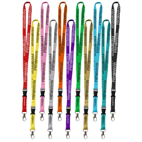 0.75" Dye Sublimation Lanyards with Buckle Release