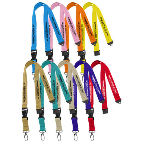 0.75" Lanyard with Buckle Release and Safety