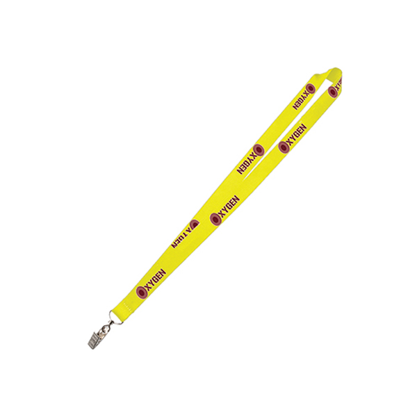 075MicroWeaveSmoothDyeSublimationLanyards-Yellow