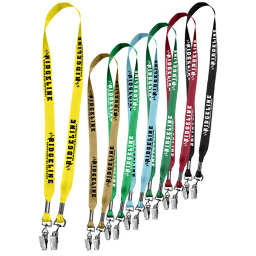 0.75" USA Made Double Ended Dye-Sub Lanyard