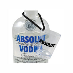 1.25 oz Plastic Bottle Hanging Shot Glass