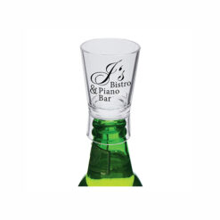 1.25 oz Plastic Bottle Top Shot Glass