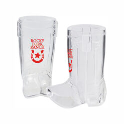 1.5 oz Plastic Cowboy Boot Shooter Glass