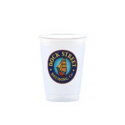 10 oz Full Color Unbreakable Frosted Frost-Flex Cups