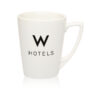 10oz. Latte Vitrified Porcelain Mugs