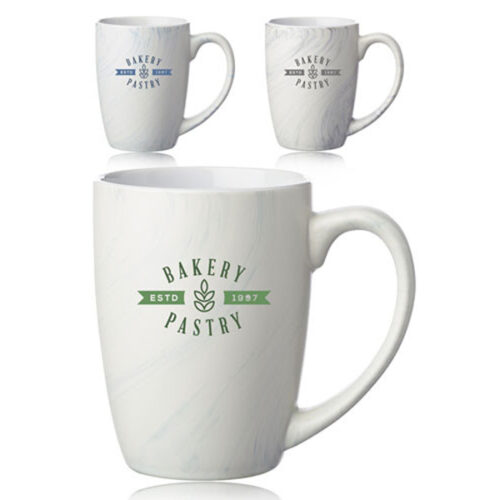 10 oz. Marble Glaze Ceramic Mugs