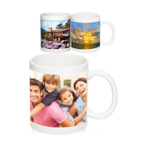 11 oz. Full Color Glossy Photo Mugs