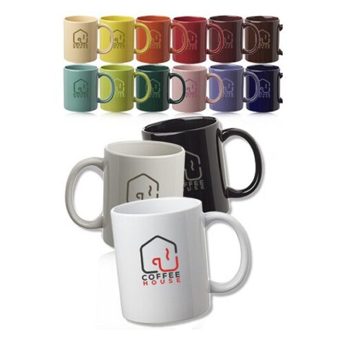 11 oz. Traditional Ceramic Coffee Mugs