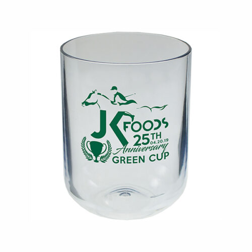 12 oz Plastic Stemless Wine Glass