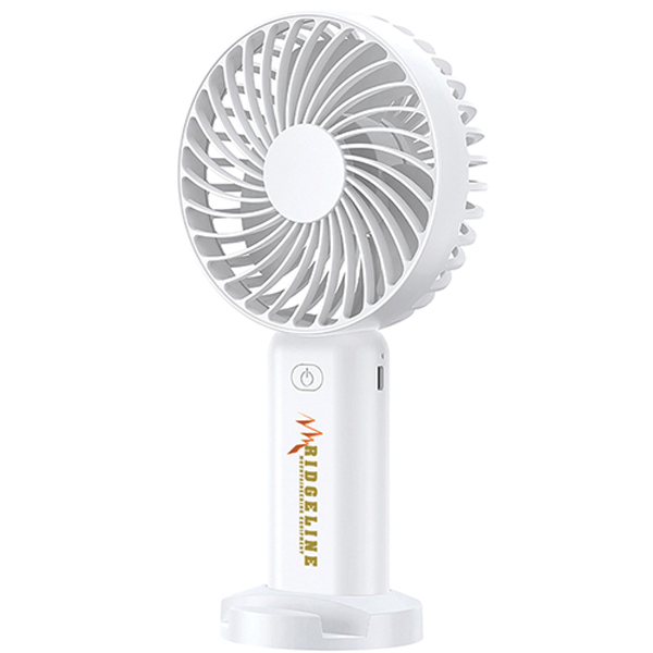 1200mAhPortableBatteryOperatedFan-White