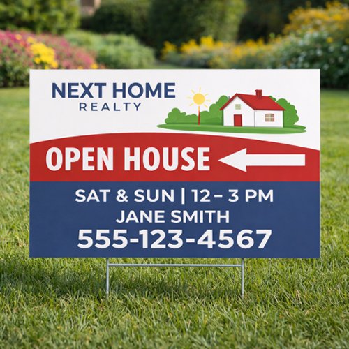 Corrugated Yard Sign