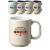 13oz. Santos Matte Dual-Tone Coffee Mugs