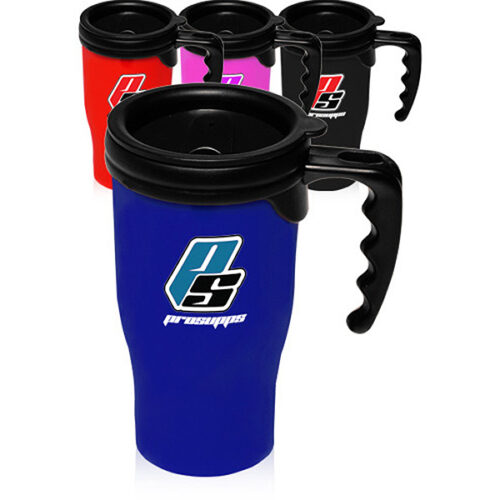 14 oz. Insulated Plastic Travel Mugs