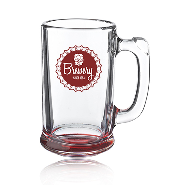 14ozMunichGlassBeerMugs-Red