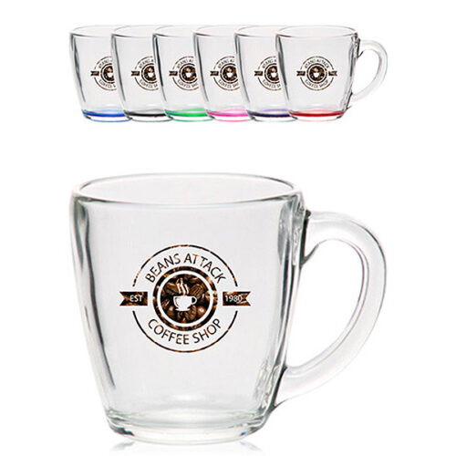 15.5 oz. Libbey Tapered Glass Coffee Mugs