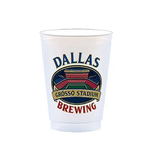 16 oz Full Color Unbreakable Frosted Frost-Flex Cups