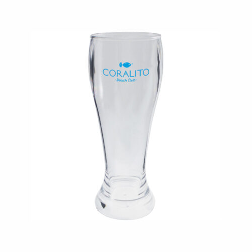16 oz Plastic Bell Pilsner Glass