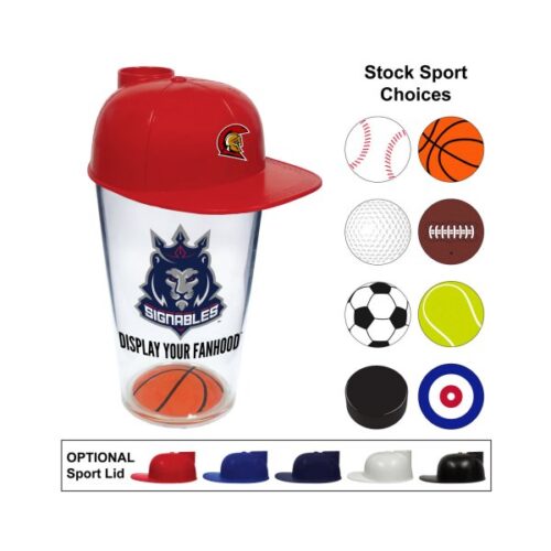 16 oz Plastic Sports Cup