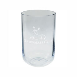 16 oz Plastic Stemless Wine Glass