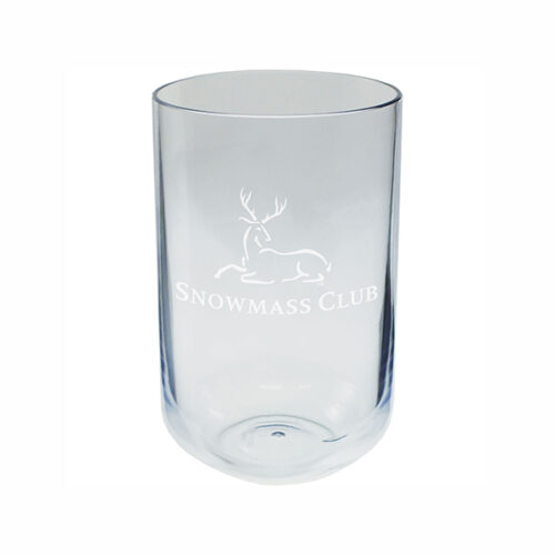 16 oz Plastic Stemless Wine Glass