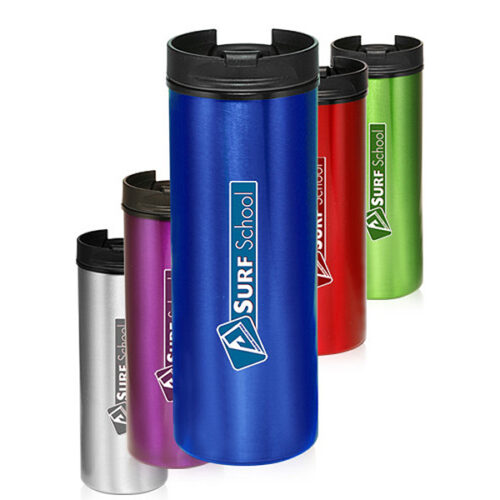 16 oz. Slim Metallic Tumbler