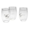 16 oz. Plastic Stemless Wine Glass