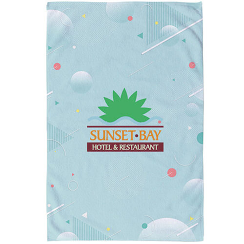 16" x 25" Dye Sublimated Hand Towels