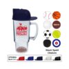 18 oz Plastic Sports Mug
