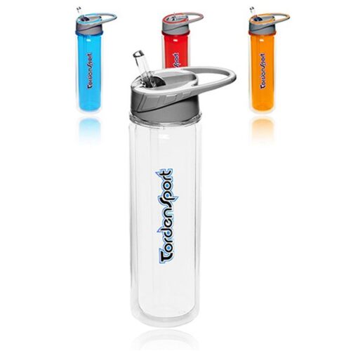 19 oz. Sports Water Bottles with Straw