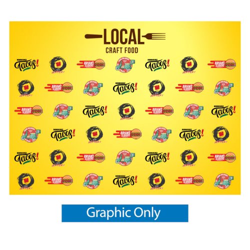 2-Pocket 10' x 7.5' Banner