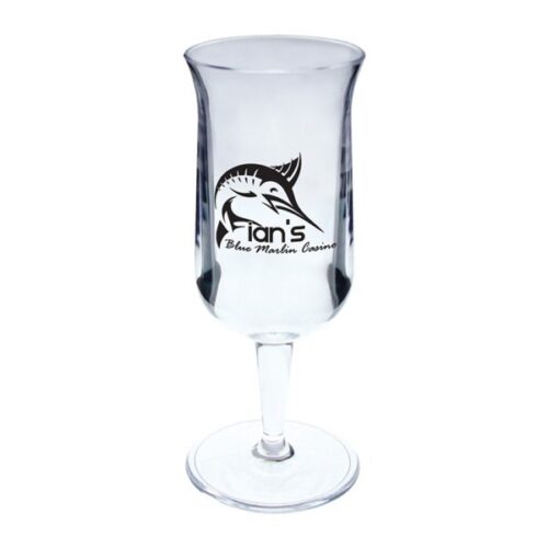 2 oz Plastic Mini Hurricane Glass Sampler