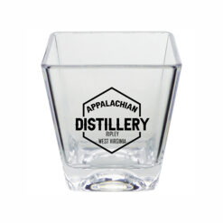2 oz Plastic Square Shot Glass