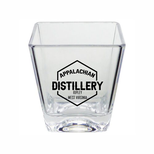 2 oz Plastic Square Shot Glass