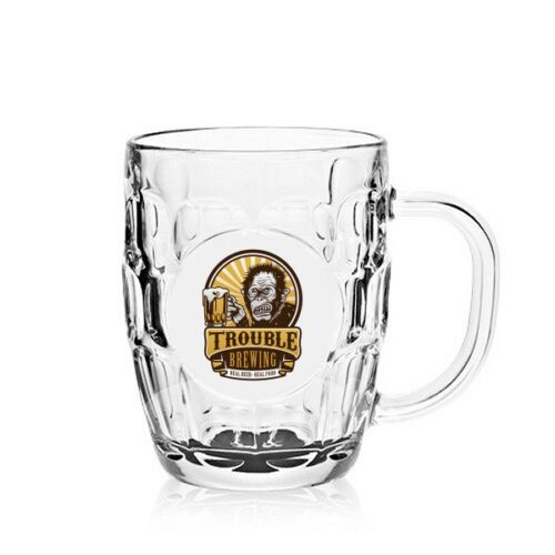 20 oz Britannica Glass Mug