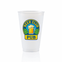 20 oz Full Color Unbreakable Frosted Frost-Flex Cups