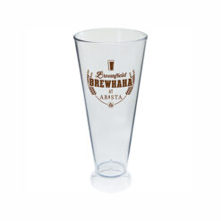 20 oz Plastic Clear Polystyrene Pilsner