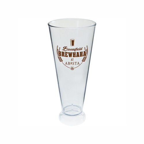 20 oz Plastic Clear Polystyrene Pilsner