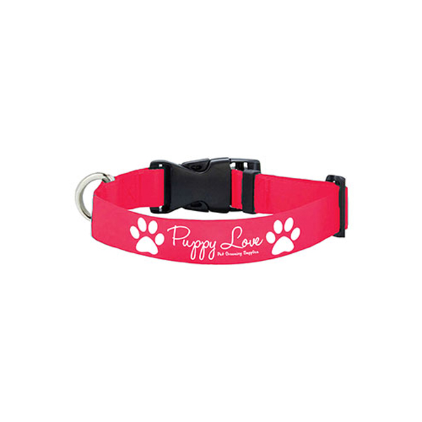20LHeavyDutyPetCollarwithBuckleRelease-Red