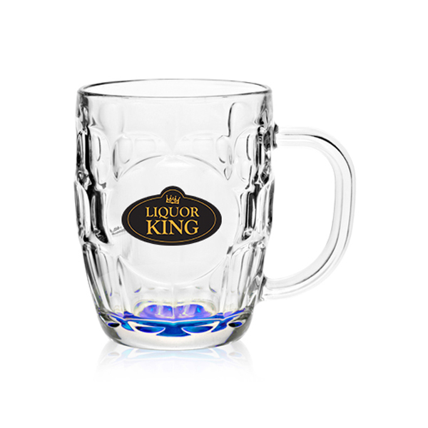 20ozARCBritanniaGlassBeerMugs-Blue