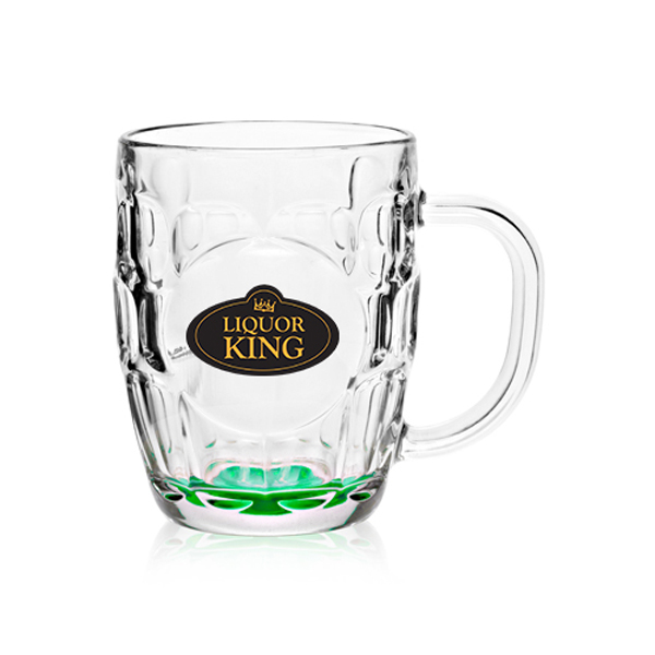 20ozARCBritanniaGlassBeerMugs-Green