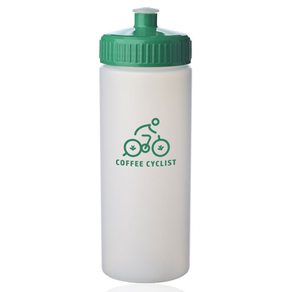 20ozFrostedPlasticWaterBottles-Green