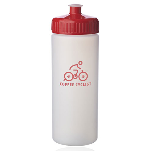20ozFrostedPlasticWaterBottles-Red