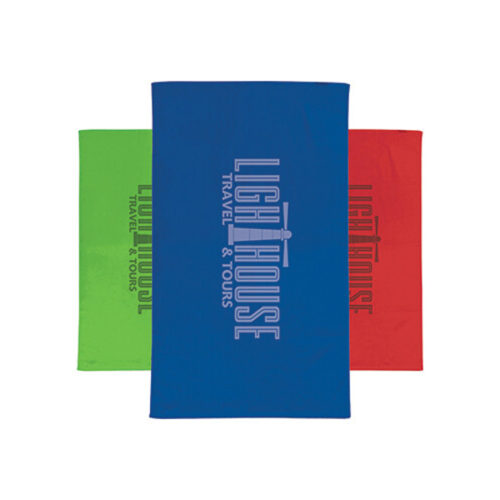 24" x 42" Terry Velour Dobby Hem Fitness Towel