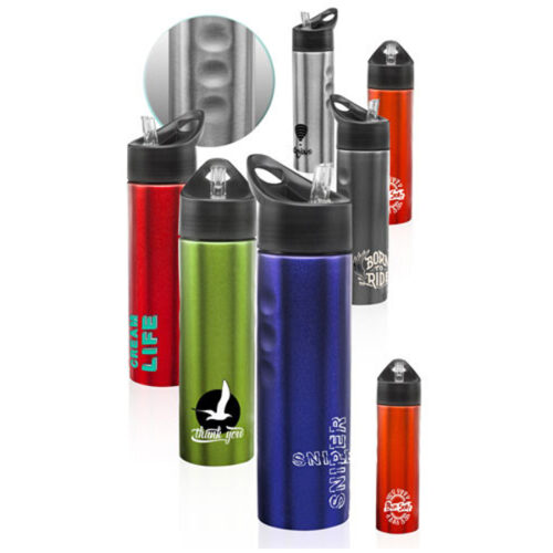 25 oz. Slim Stainless Steel Water Bottles