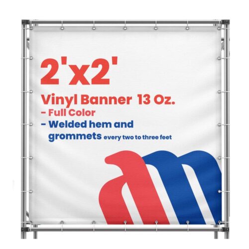 2' x 2' Banner