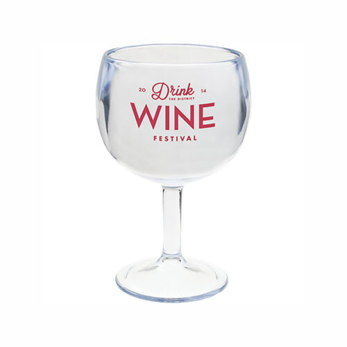 3 oz Plastic Goblet Stemware