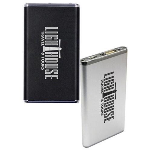 3000 mAh UL Certified Aluminum Slim Power Bank